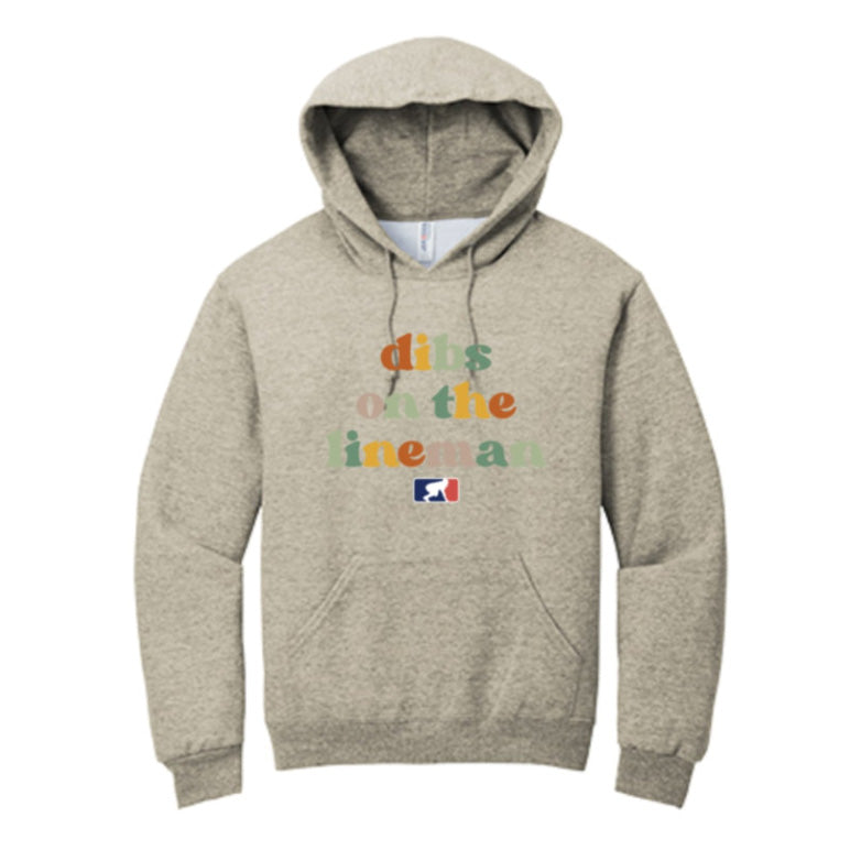 DIBS ON THE LINEMAN (Color) - Hoodie