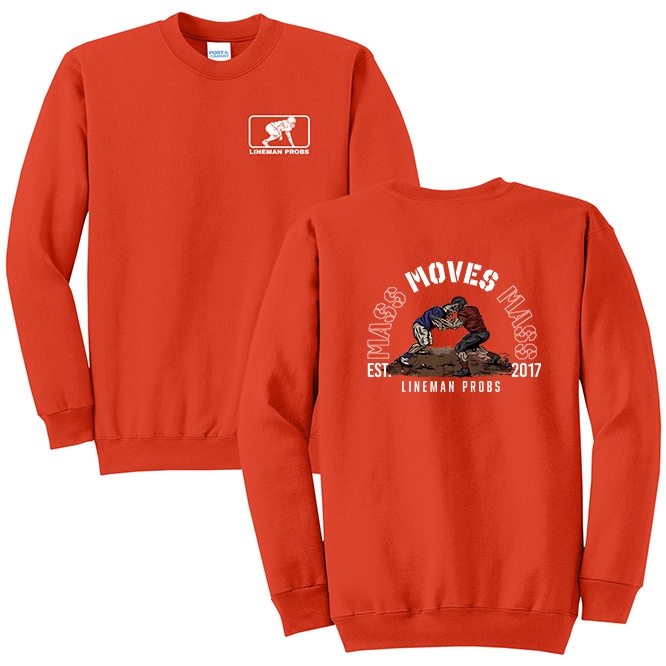 BIG BONED - MASS MOVES MASS - Crewneck