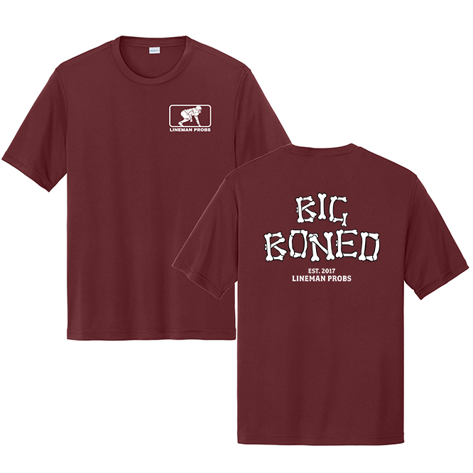 BIG BONED - BIG BONED - Performance Tee