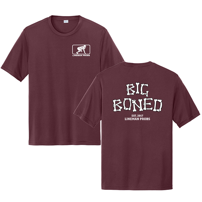 BIG BONED - BIG BONED - Performance Tee