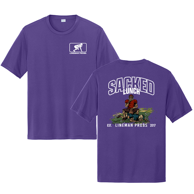 BIG BONED - SACKED LUNCH - Performance Tee