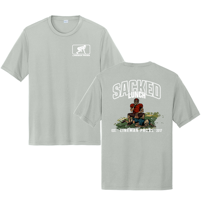 BIG BONED - SACKED LUNCH - Performance Tee