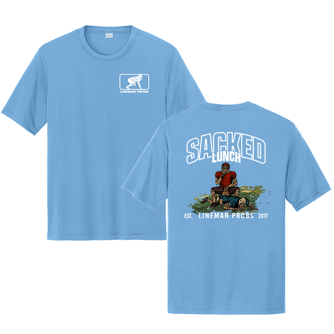 BIG BONED - SACKED LUNCH - Performance Tee