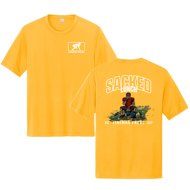 BIG BONED - SACKED LUNCH - Performance Tee