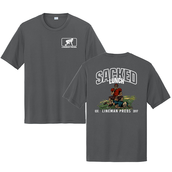 BIG BONED - SACKED LUNCH - Performance Tee