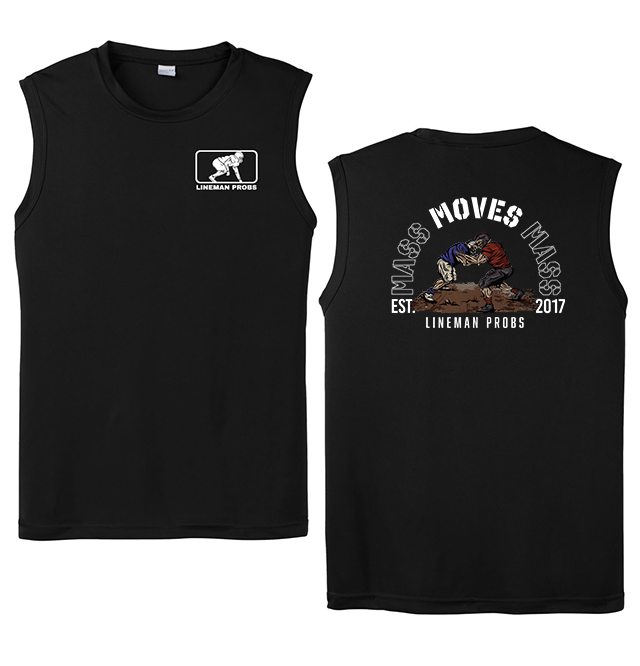 BIG BONED - MASS MOVES MASS - Muscle T-Shirt