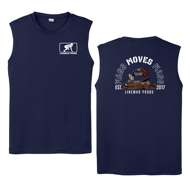 BIG BONED - MASS MOVES MASS - Muscle T-Shirt