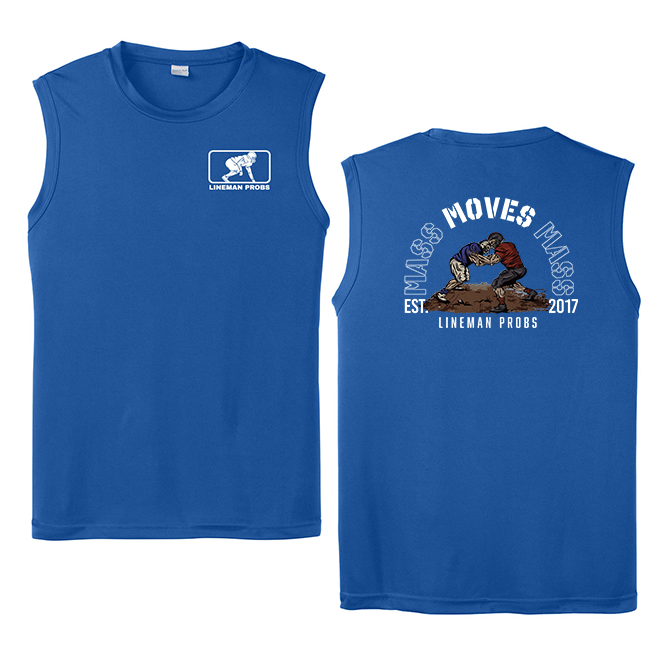BIG BONED - MASS MOVES MASS - Muscle T-Shirt