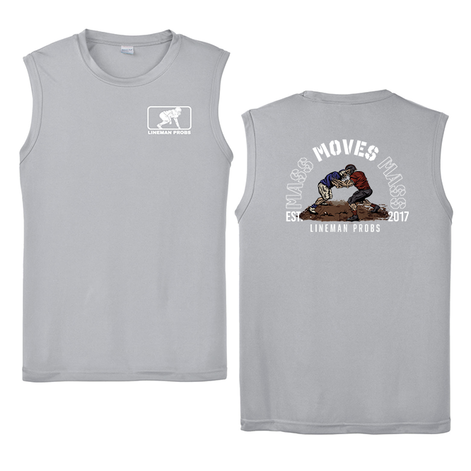 BIG BONED - MASS MOVES MASS - Muscle T-Shirt