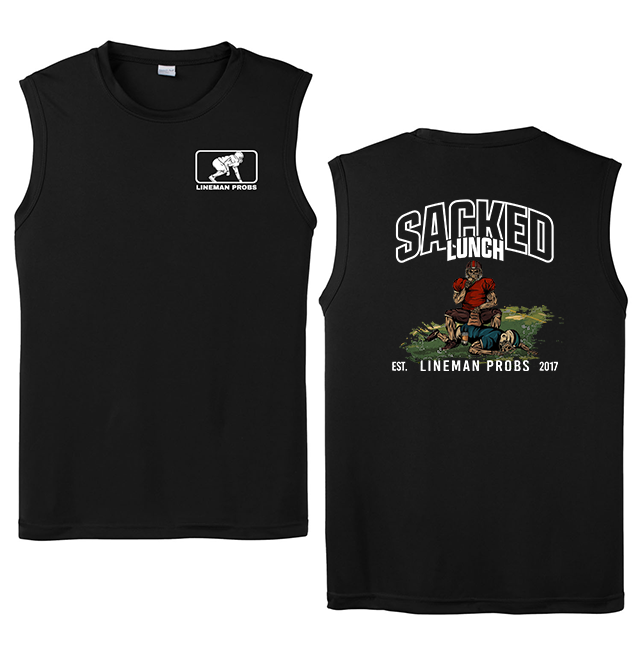 BIG BONED - SACKED LUNCH - Muscle T-Shirt