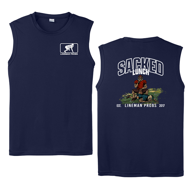 BIG BONED - SACKED LUNCH - Muscle T-Shirt