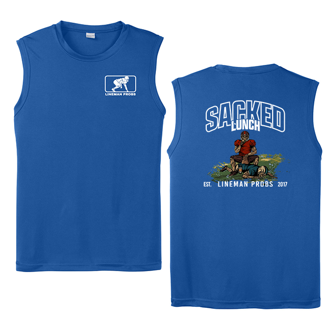 BIG BONED - SACKED LUNCH - Muscle T-Shirt