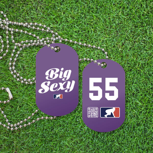BIG SEXY (White) - Dawg Tags