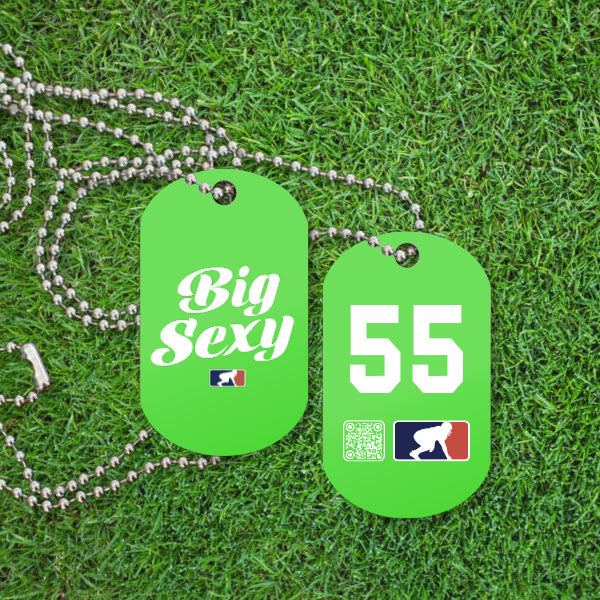 BIG SEXY (White) - Dawg Tags
