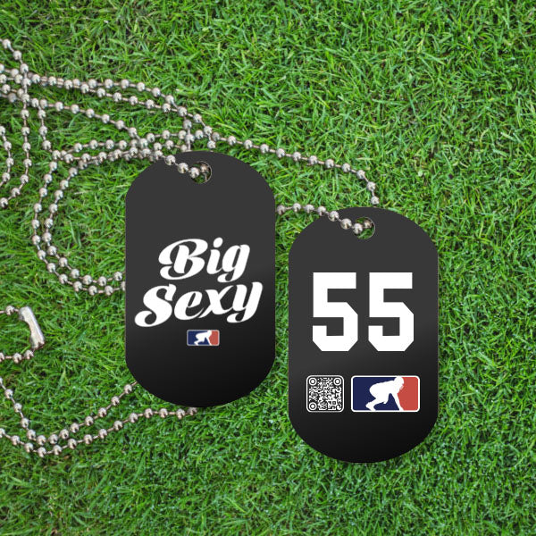 BIG SEXY (White) - Dawg Tags