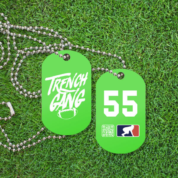 TRENCH GANG (White) - Dawg Tags