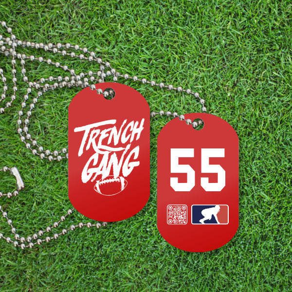 TRENCH GANG (White) - Dawg Tags