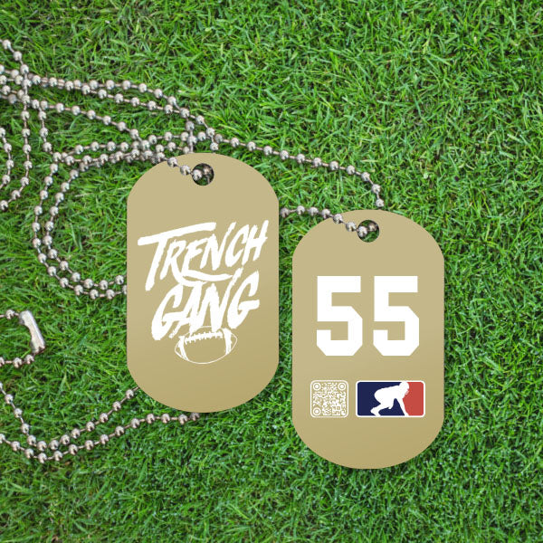 TRENCH GANG (White) - Dawg Tags