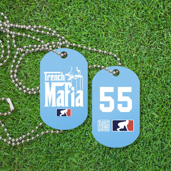 TRENCH MAFIA (White) - Dawg Tags