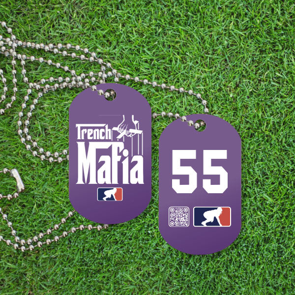 TRENCH MAFIA (White) - Dawg Tags
