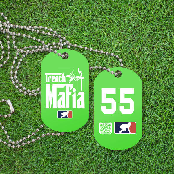 TRENCH MAFIA (White) - Dawg Tags