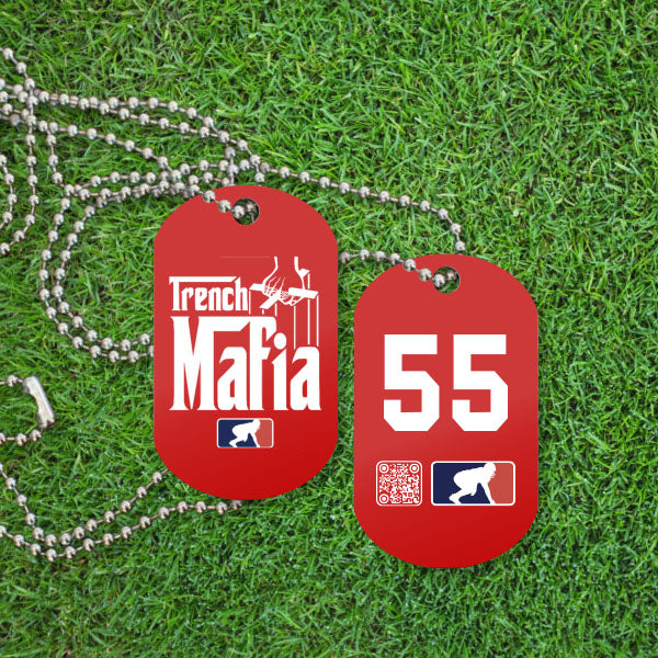 TRENCH MAFIA (White) - Dawg Tags