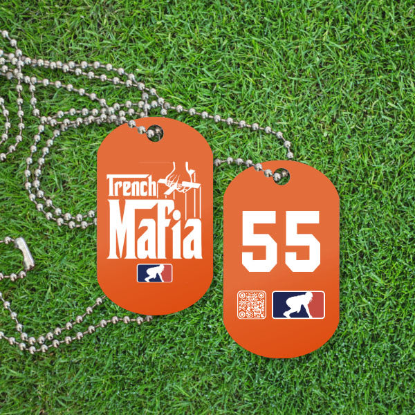 TRENCH MAFIA (White) - Dawg Tags