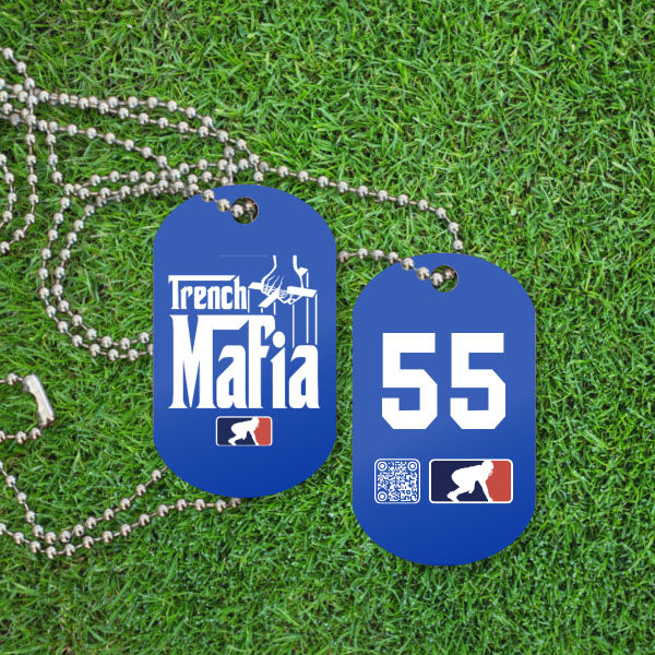 TRENCH MAFIA (White) - Dawg Tags