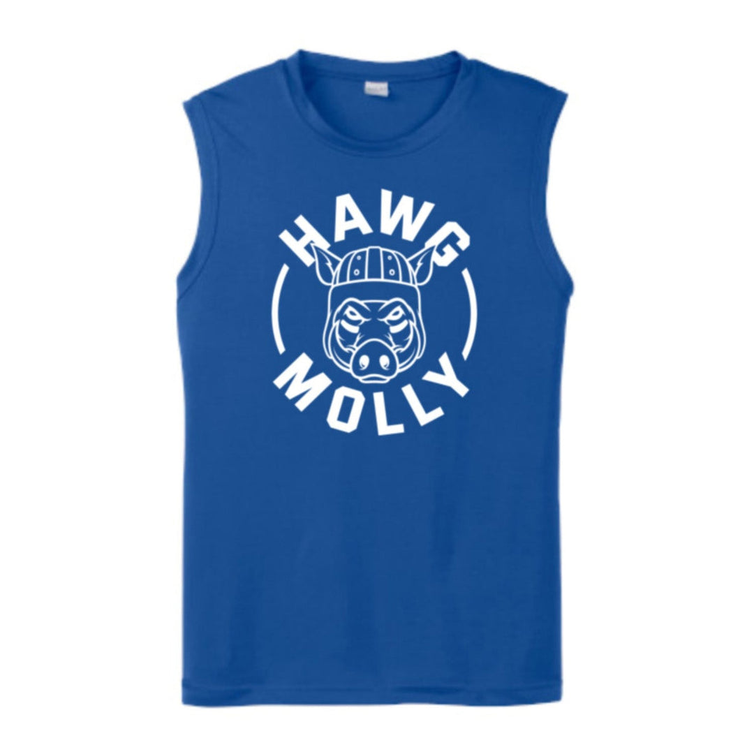 HAWG MOLLY (White) - Muscle T-Shirt