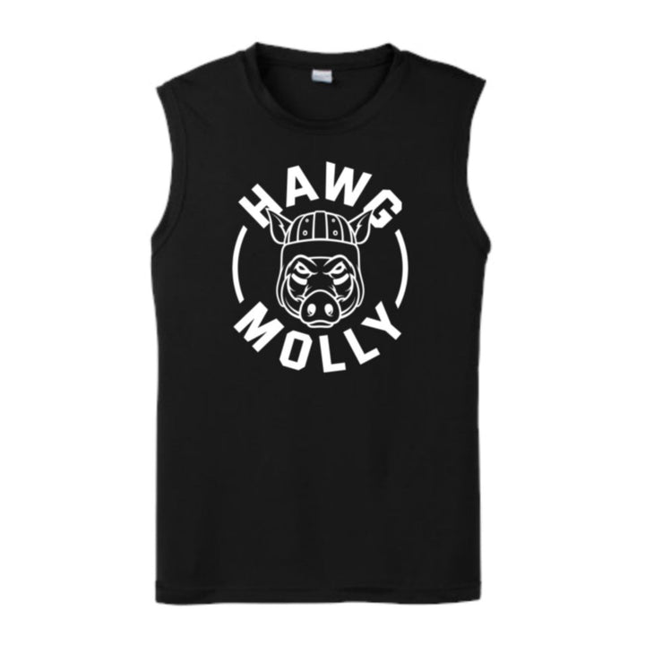 HAWG MOLLY (White) - Muscle T-Shirt