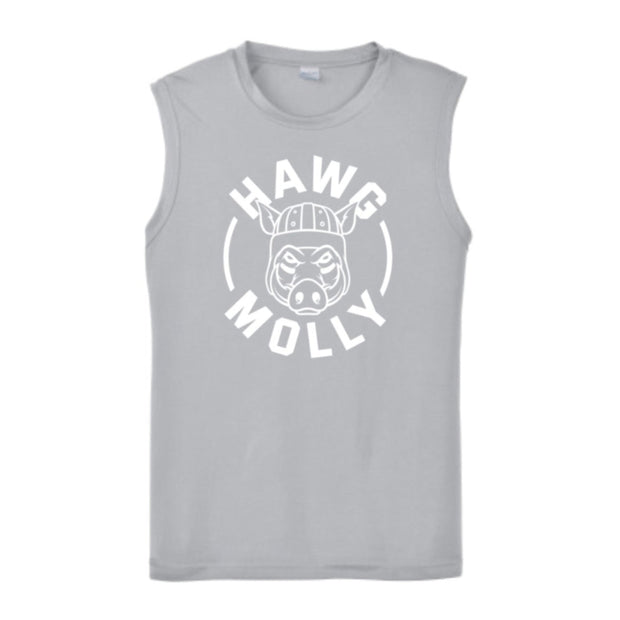 HAWG MOLLY (White) - Muscle T-Shirt