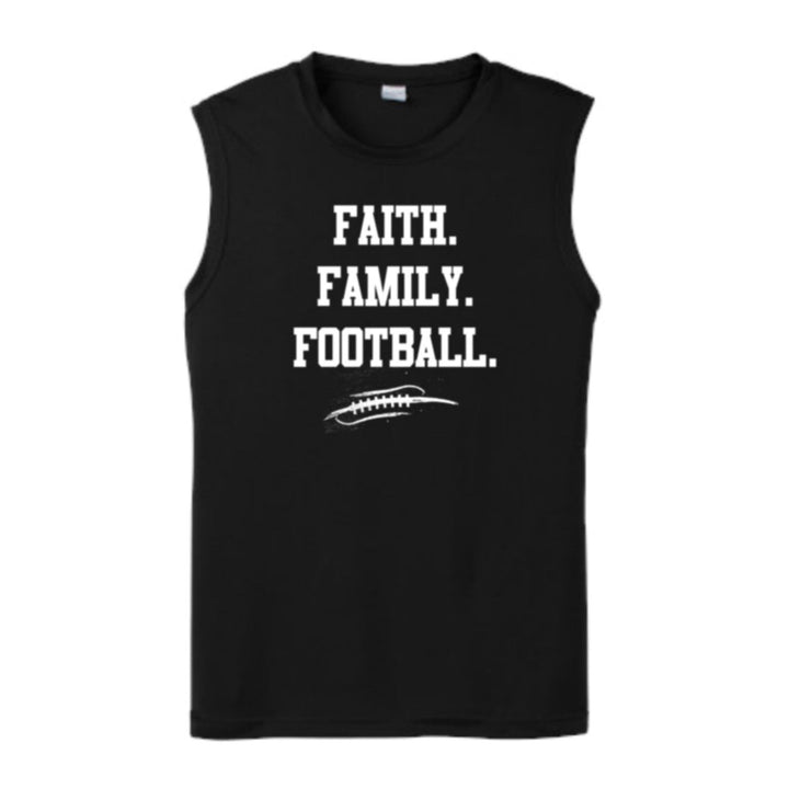 FAITH FAMILY FOOTBALL - Muscle T-Shirt