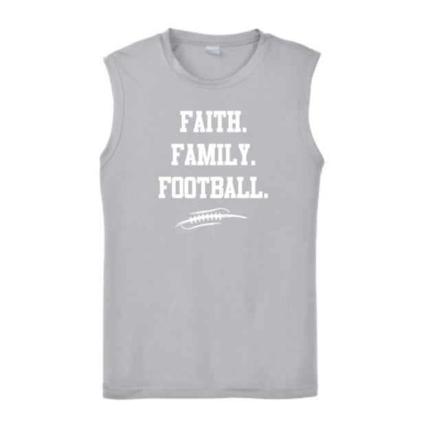 FAITH FAMILY FOOTBALL - Muscle T-Shirt