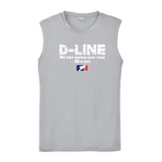 D-LINE WE JUST WANNA GIVE YOUR QB A HUG - Muscle T-Shirt
