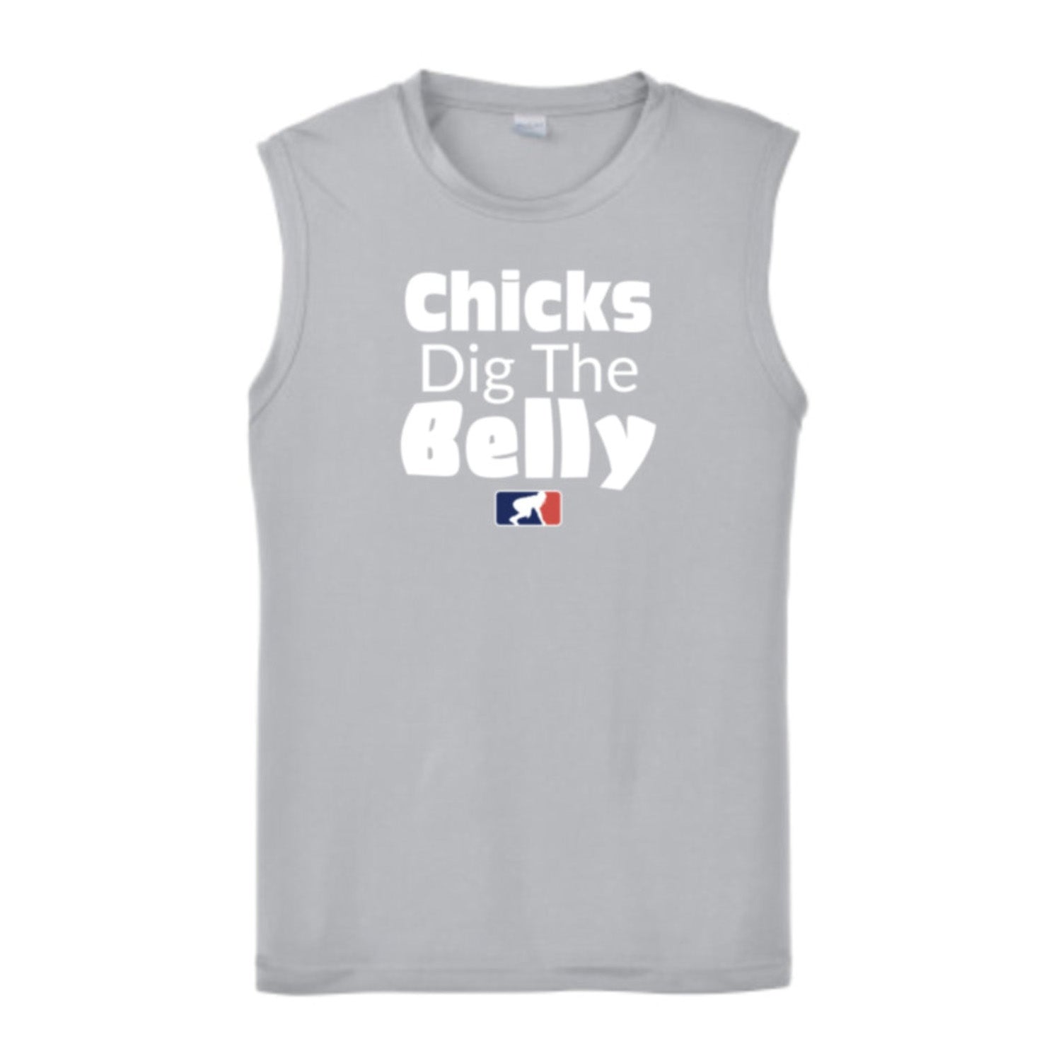 CHICKS DIG THE BELLY - Muscle T-Shirt