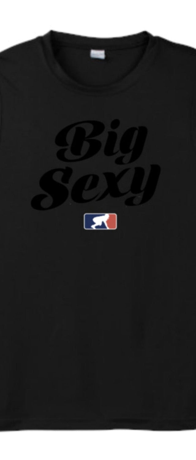 BIG SEXY (Black) - Muscle T-Shirt
