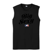 BIG SEXY (Black) - Muscle T-Shirt