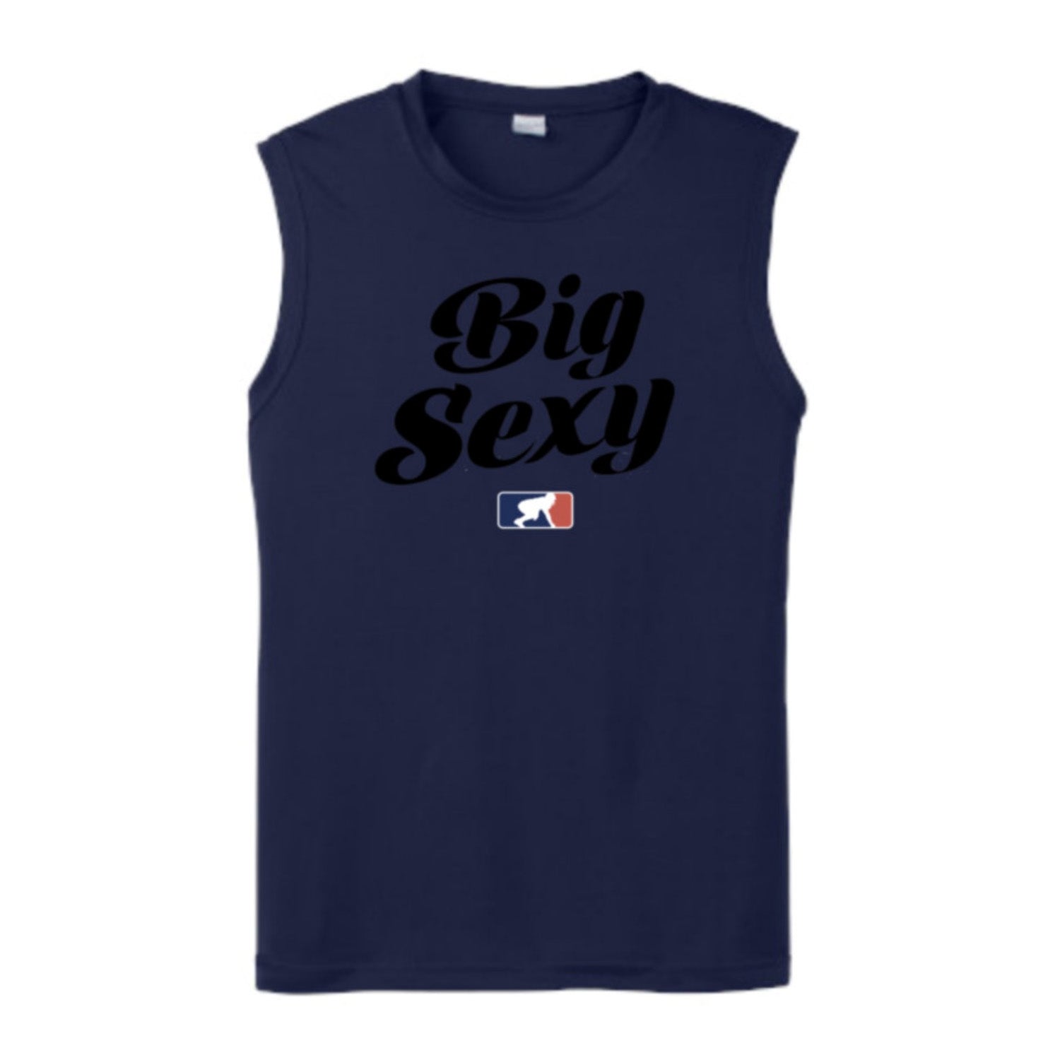 BIG SEXY (Black) - Muscle T-Shirt