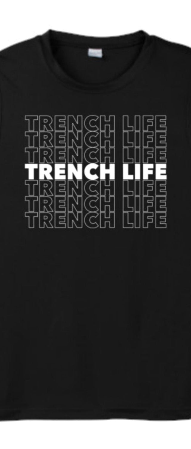 TRENCH LIFE - Muscle T-Shirt