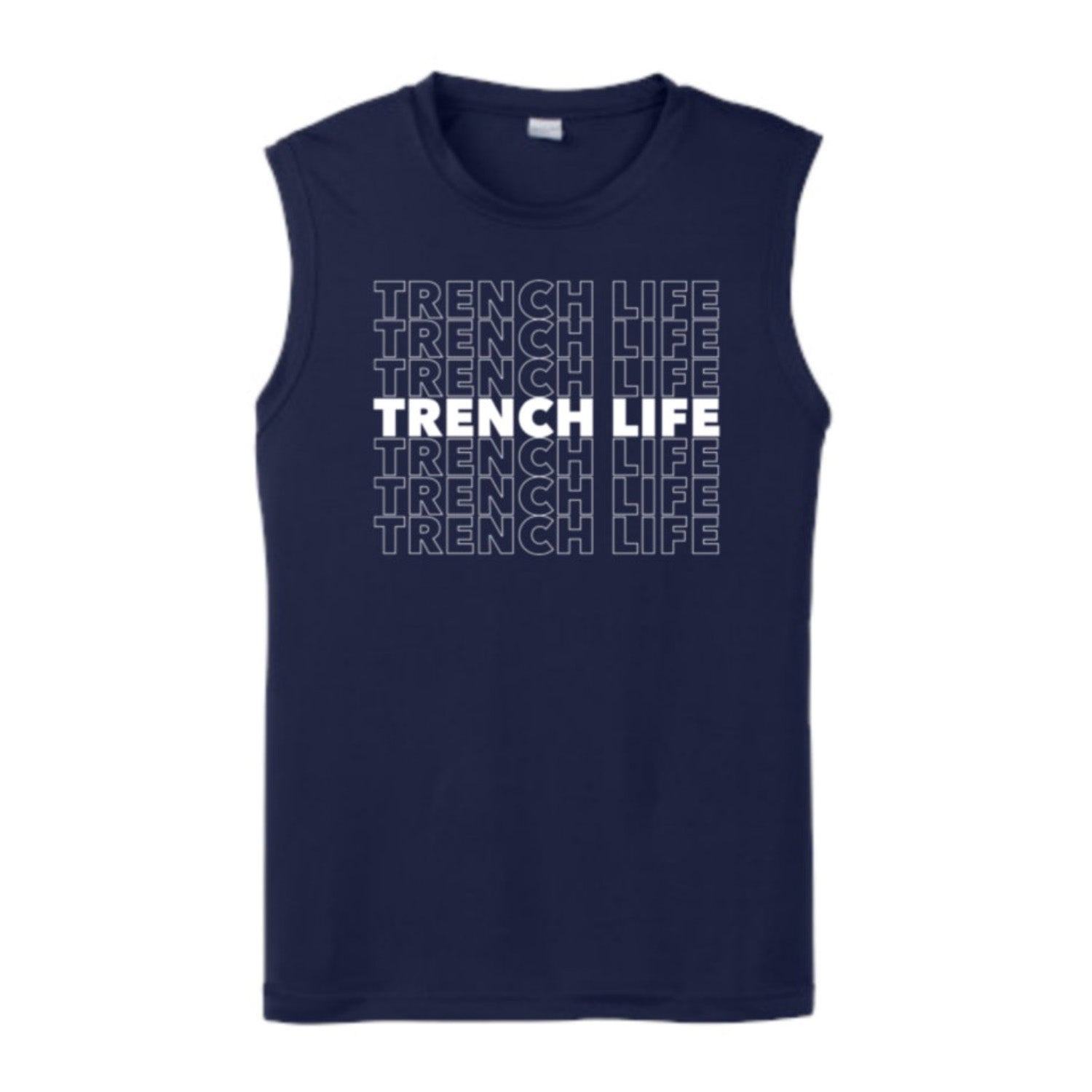 TRENCH LIFE - Muscle T-Shirt