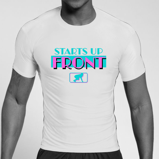 STARTS UP FRONT (Vice) - Compression Top