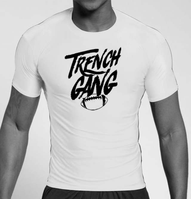 TRENCH GANG (Black) - Compression Top