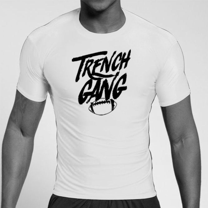 TRENCH GANG (Black) - Compression Top