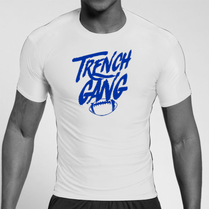 TRENCH GANG (Royal) - Compression Top