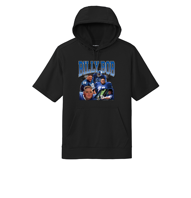 BILLY BOB - Short Sleeve Hoodie