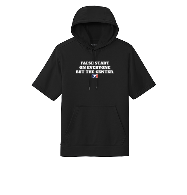 FALSE START - Short Sleeve Hoodie