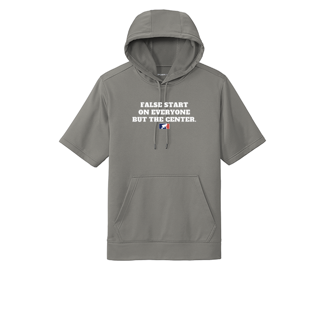 FALSE START - Short Sleeve Hoodie