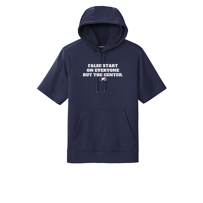 FALSE START - Short Sleeve Hoodie