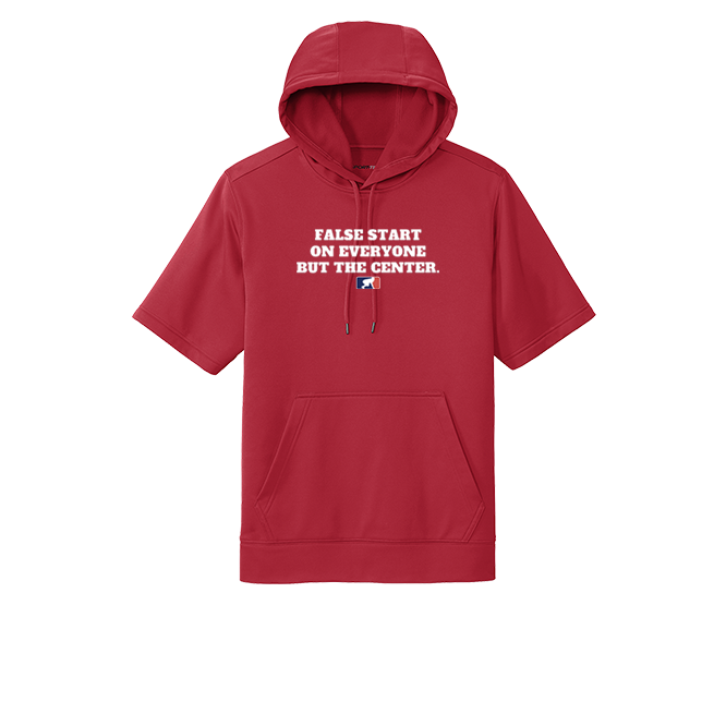 FALSE START - Short Sleeve Hoodie