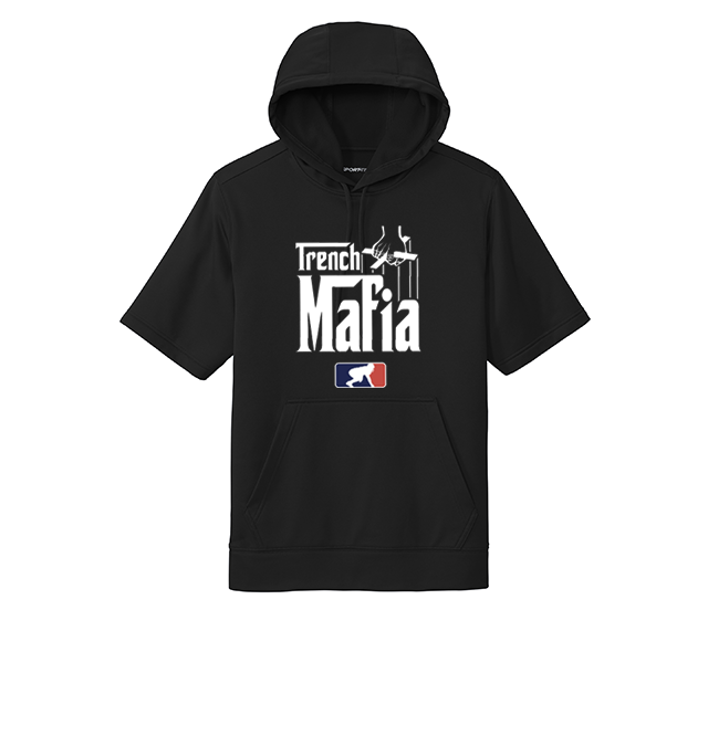 TRENCH MAFIA - Short Sleeve Hoodie